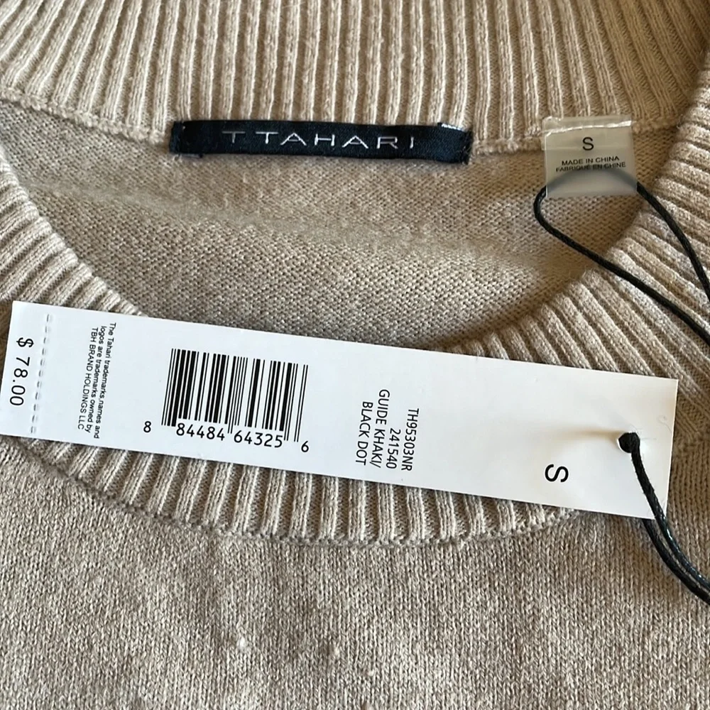S T Tahari Sweater G04‎ 6279
